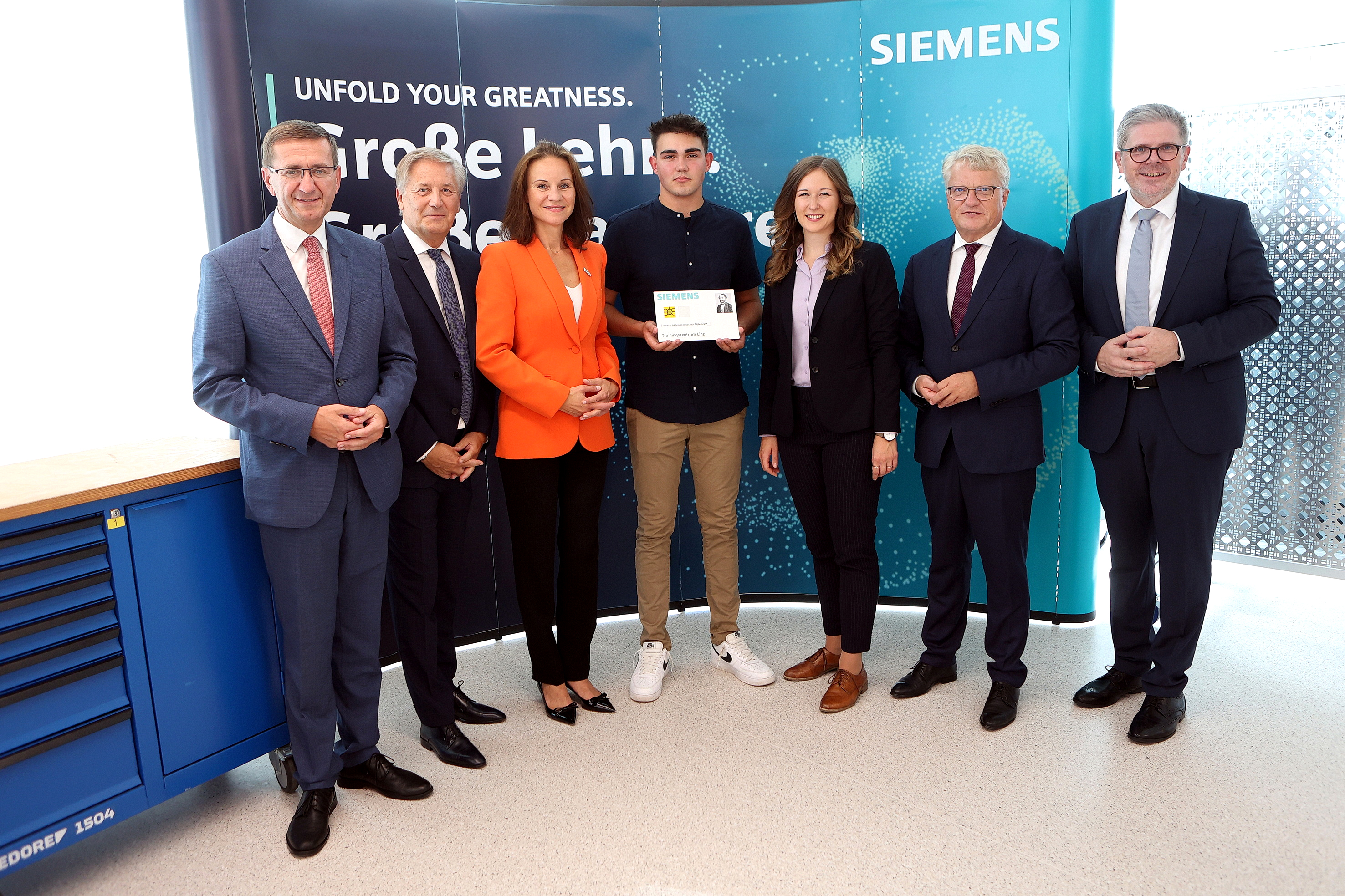 Pressekonferenz – Siemens-Trainingszentrums