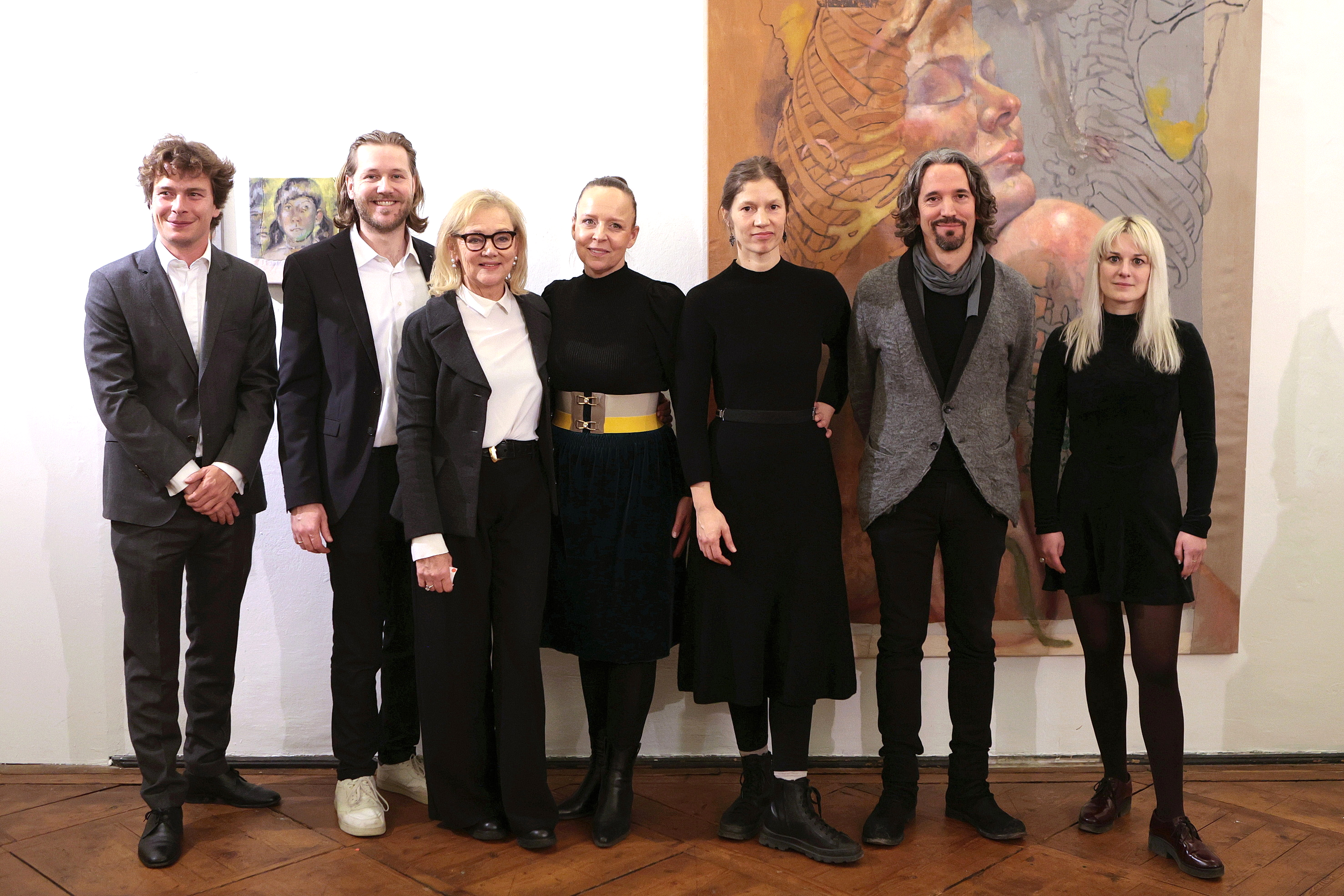 Galerie Schloss Parz /  Austellungseröffnung HAUT HAAR HOLZ