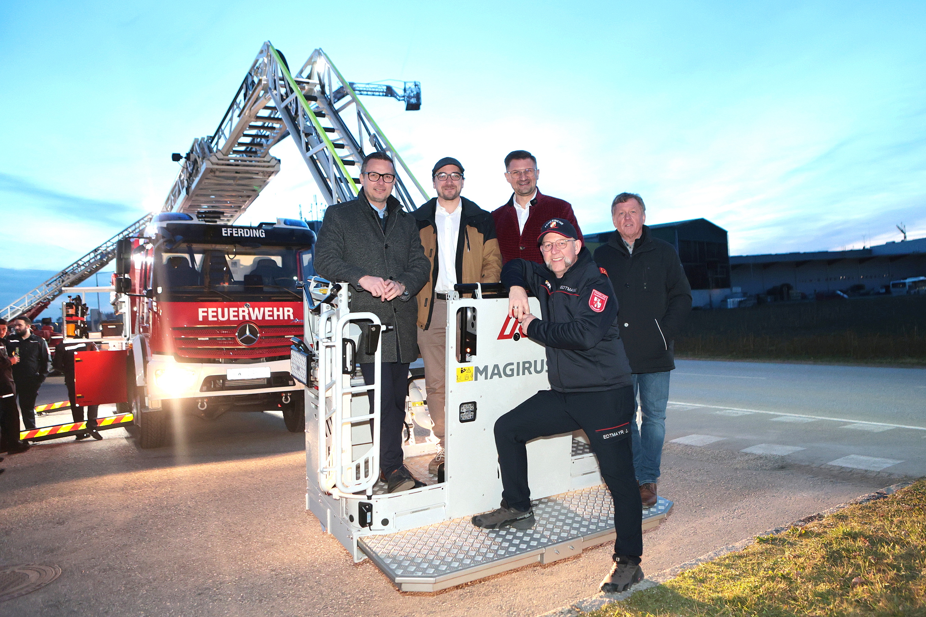 FF Eferding – neue Drehleiter