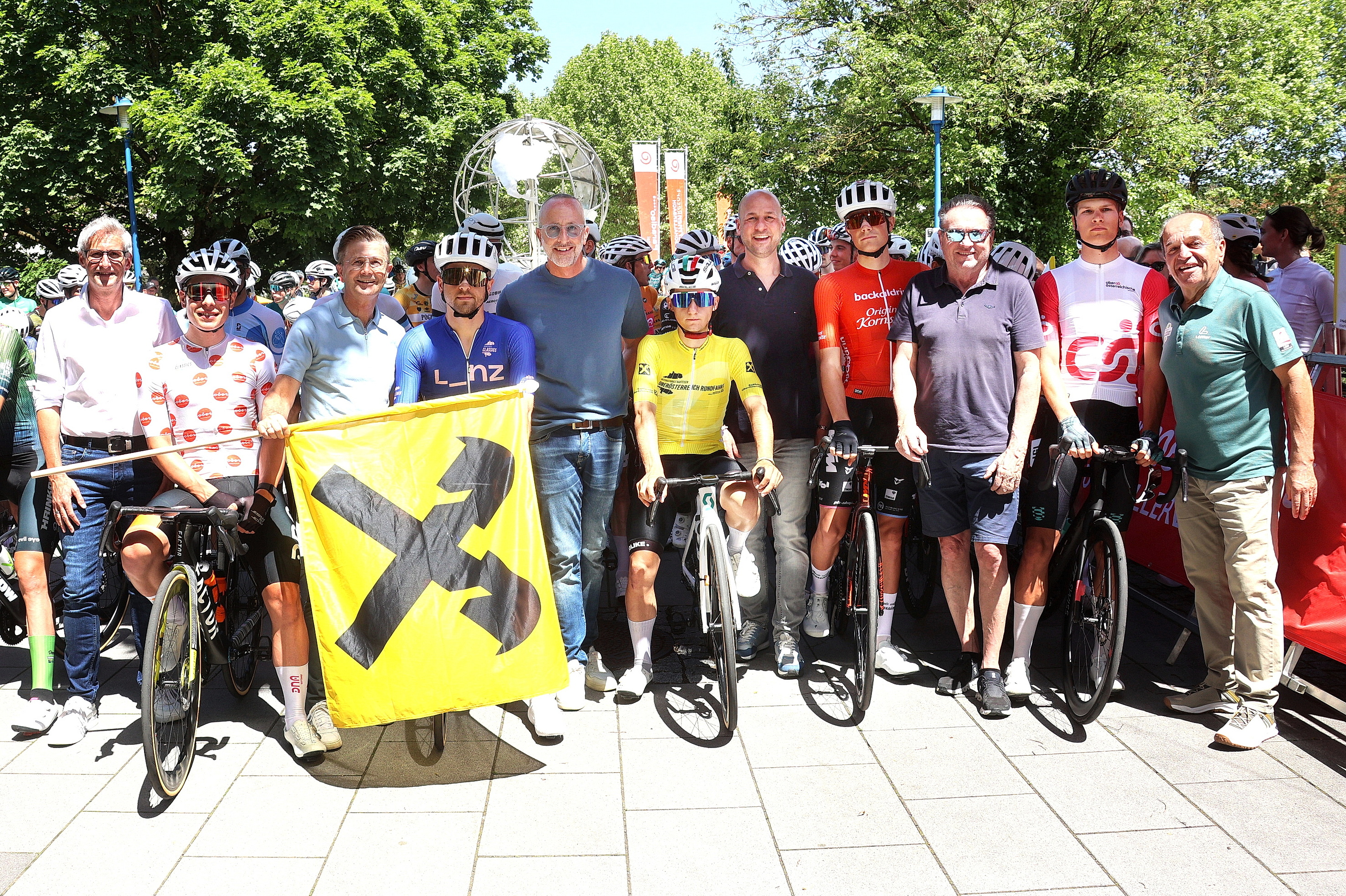 Start der 2.Etappe der Oberösterreich Rundfahrt in Bad Schallerbach