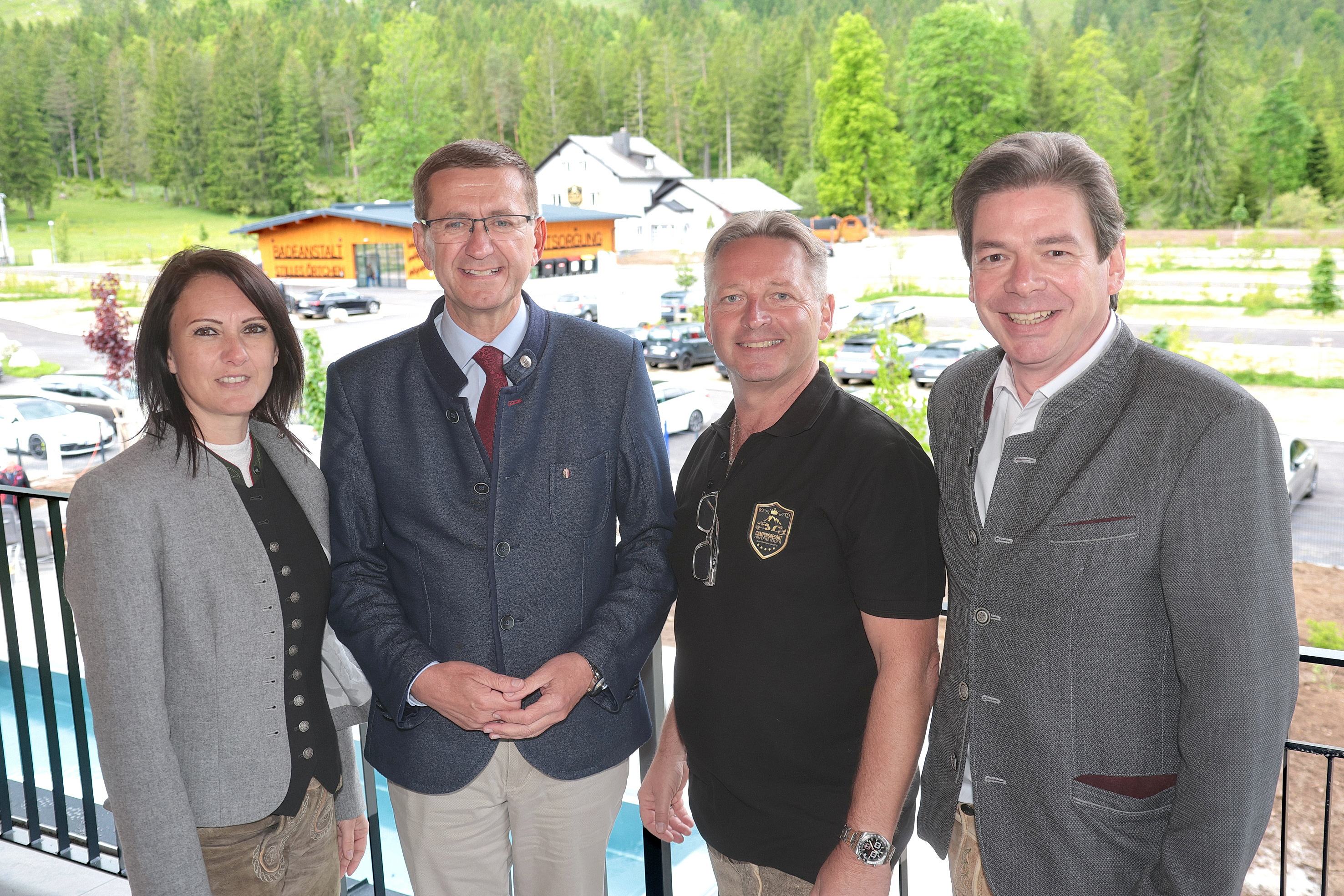LR Achleitner – Eröffnung Camping Resort