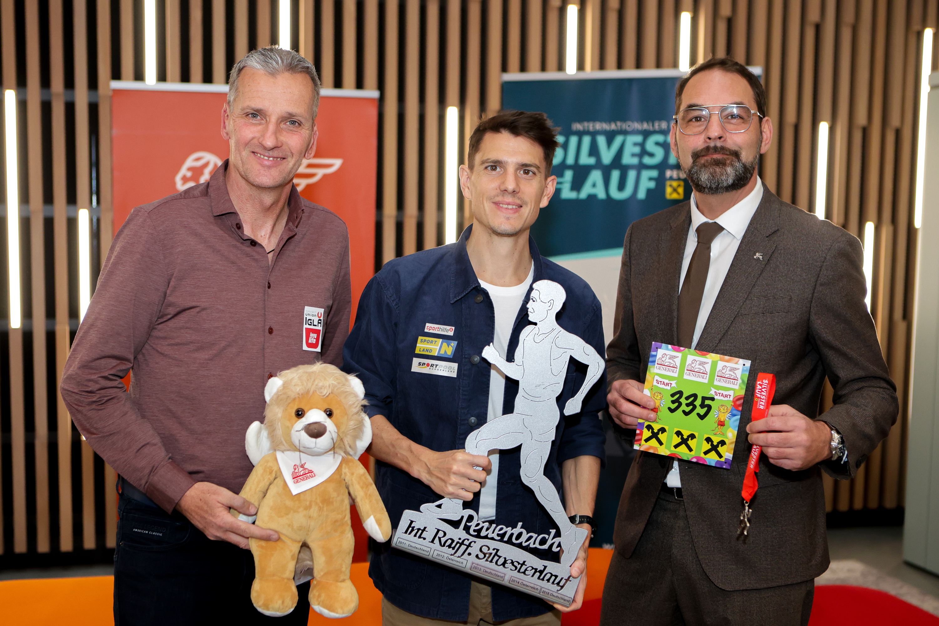 Pressekonferenz – 43. Int. Raiffeisen Silvesterlauf in Peuerbach