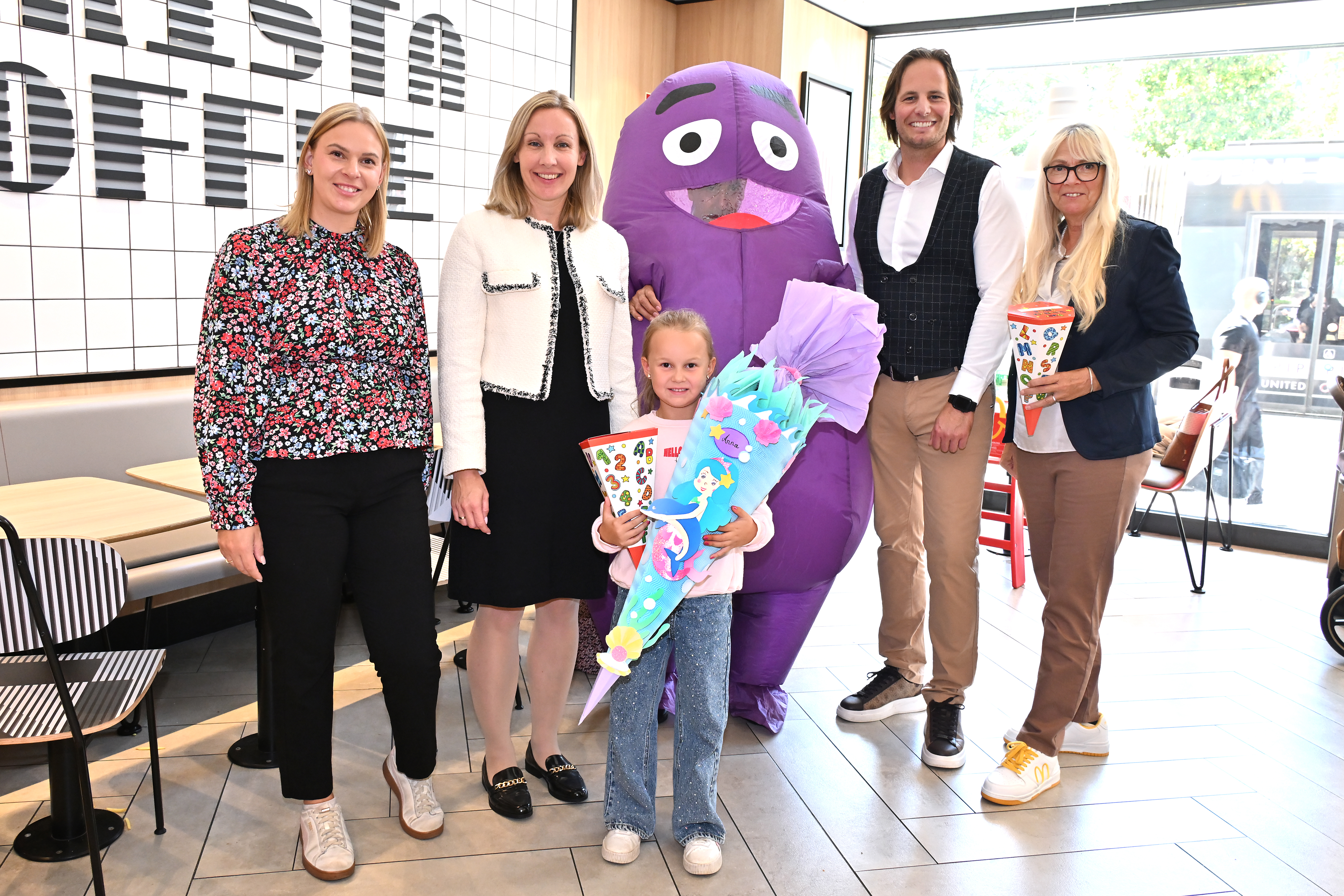 McDonald`s Linz/Landstasse „Schulstartaktion“